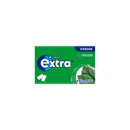 Extra 5-pack Spearmint 70g